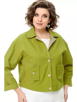 Пиджаки, жакеты M-7509 олива