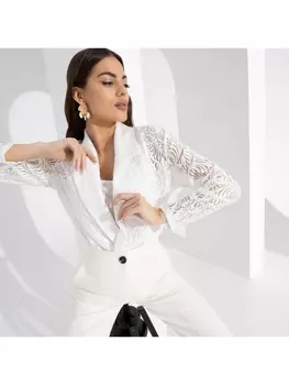 Пиджаки, жакеты Тренд от кутюрье (жемчуг)