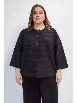 Пиджаки, жакеты Жакет черный на 3-х пуговицах арт.3950