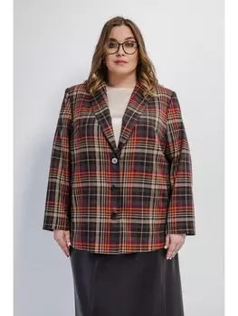 Пиджаки, жакеты Жакет в серую клетку *PREMIUM арт.3861