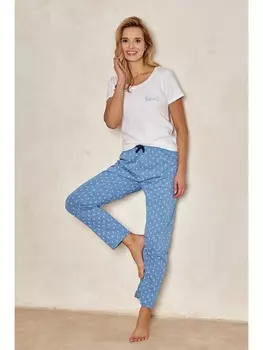 Пижамы 3104/3162 LEONA Пижама женская со штанами