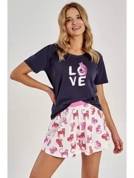 Пижамы 3121 ANNABEL Пижама женская с шортами