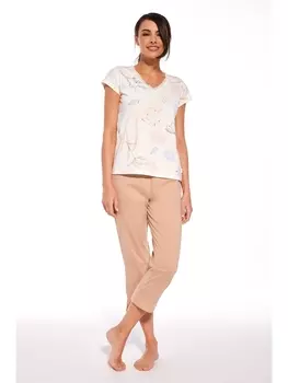 Пижамы 658 FLORA Пижама женская со штанами