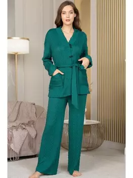 Пижамы Carrie 6006 изумрудный