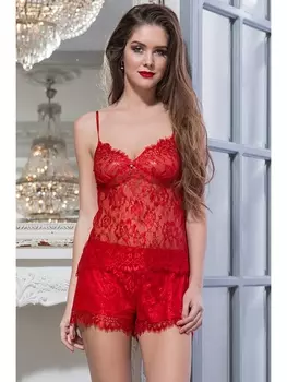 Пижамы Flamenco 2082 красный