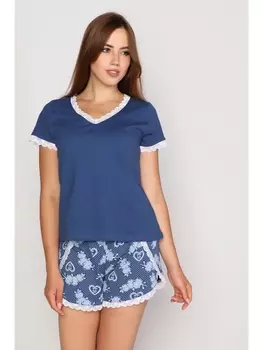 Пижамы Комплект Шампань, индиго