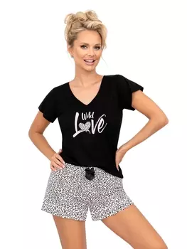 Пижамы Pantera 1/2 pyjamas Black