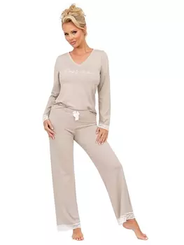 Пижамы Simply long pyjamas Beige