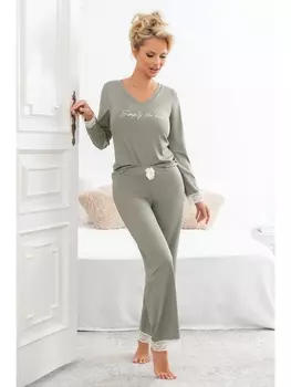 Пижамы Simply long pyjamas Olive