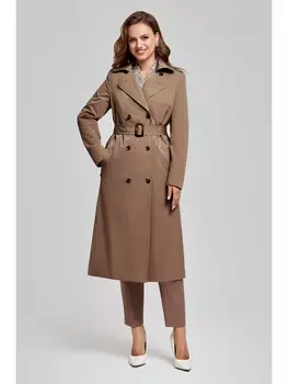 Плащи 130602 орехово-шоколадный