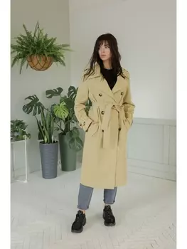 Плащи 1370 бежевый