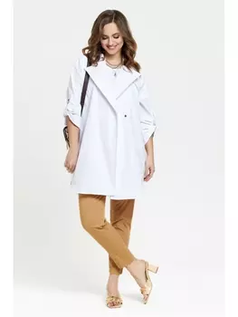 Плащи 2373 белый