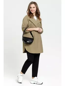 Плащи 2396 коричневый