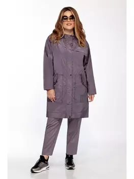 Плащи 3781 баклажан