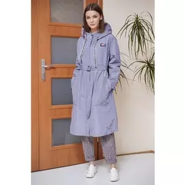 Плащи 3865 голубой