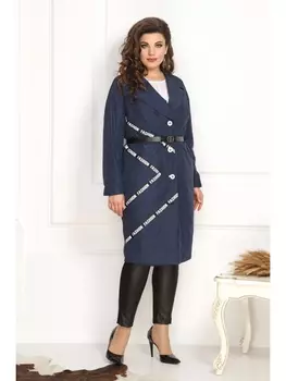 Плащи 795 темно-синий