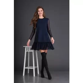Платье 01-534-синий