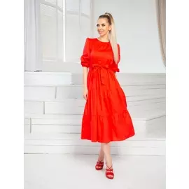 Платье 01-558х красный