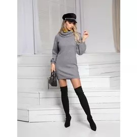 Платье 01-576 серый