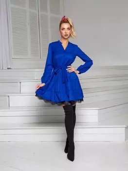 Платье 01-586 василек