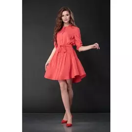 Платье 01-593 коралловый