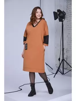 Платье 0340 карамель