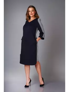 Платье 0417 синий