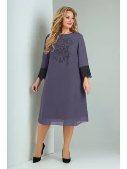 Платье 0952 синий