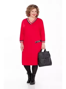 Платье 1000-красный