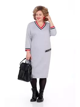 Платье 1000-серый