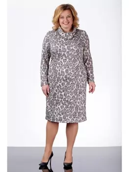 Платье 1002-леопард