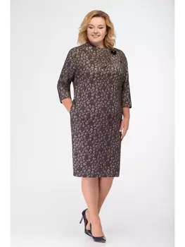 Платье 1003 серовато-коричневый