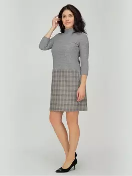 Платье 10076-сер 419950