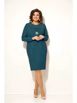 Платье 1011 изумруд