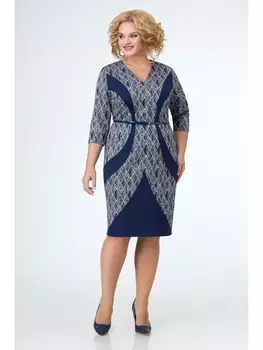 Платье 101 синий