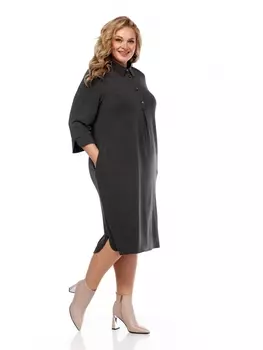 Платье 1040 темно-серый