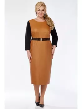 Платье 1041 кожа