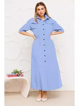 Платье 1052G голубой