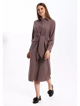 Платье 1054.1 серо-фиолетовый