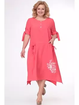 Платье 1080 коралл