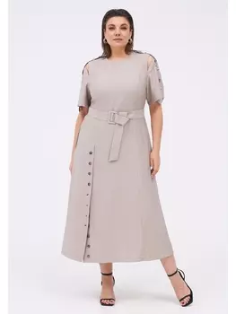 Платье 1086 бежевый