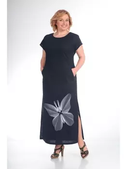 Платье 1090 синий