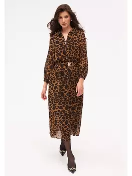 Платье 1092 леопардовый