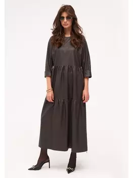 Платье 1093 коричневый
