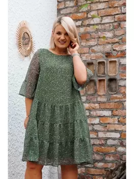 Платье 1110 зеленый