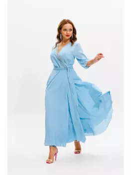 Платье 1113 небесно-голубой