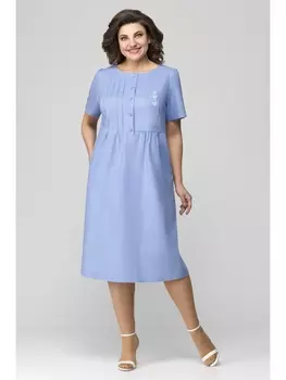 Платье 1115-1 голубой