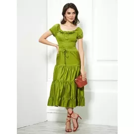 Платье 1123 салатовый