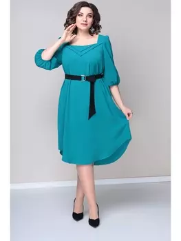 Платье 1137 бирюзовый