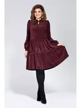 Платье 1137 бордовый